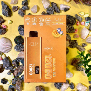 Banana Flavor - 12,000 PUFFS | 10 DEVICES